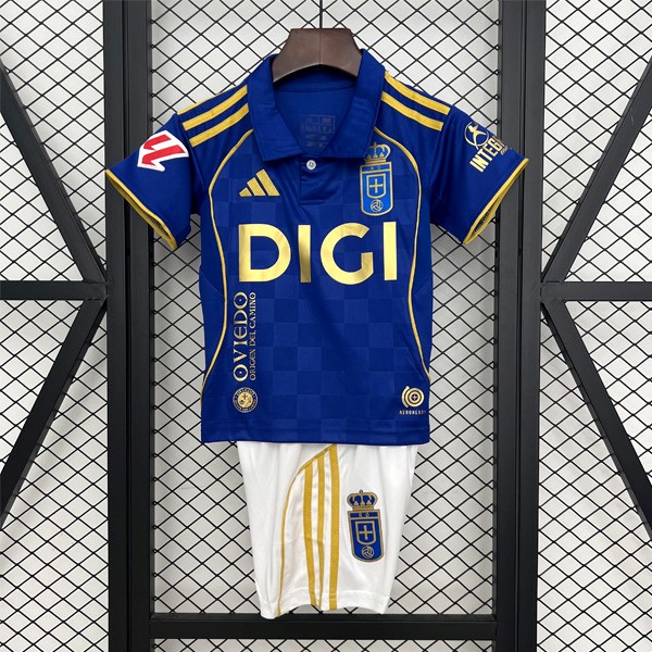 Camiseta Real Oviedo 1ª Niño 2025 2026